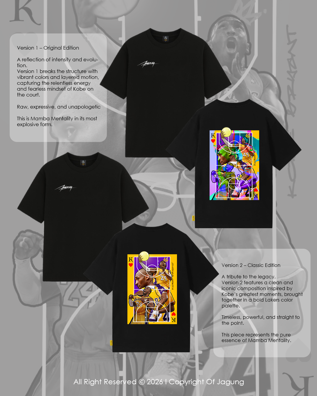 T-Shirt Of Mamba Mentality