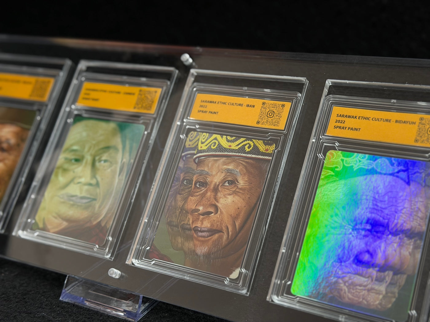 Sarawak Ethic Culture Trading Card Collection