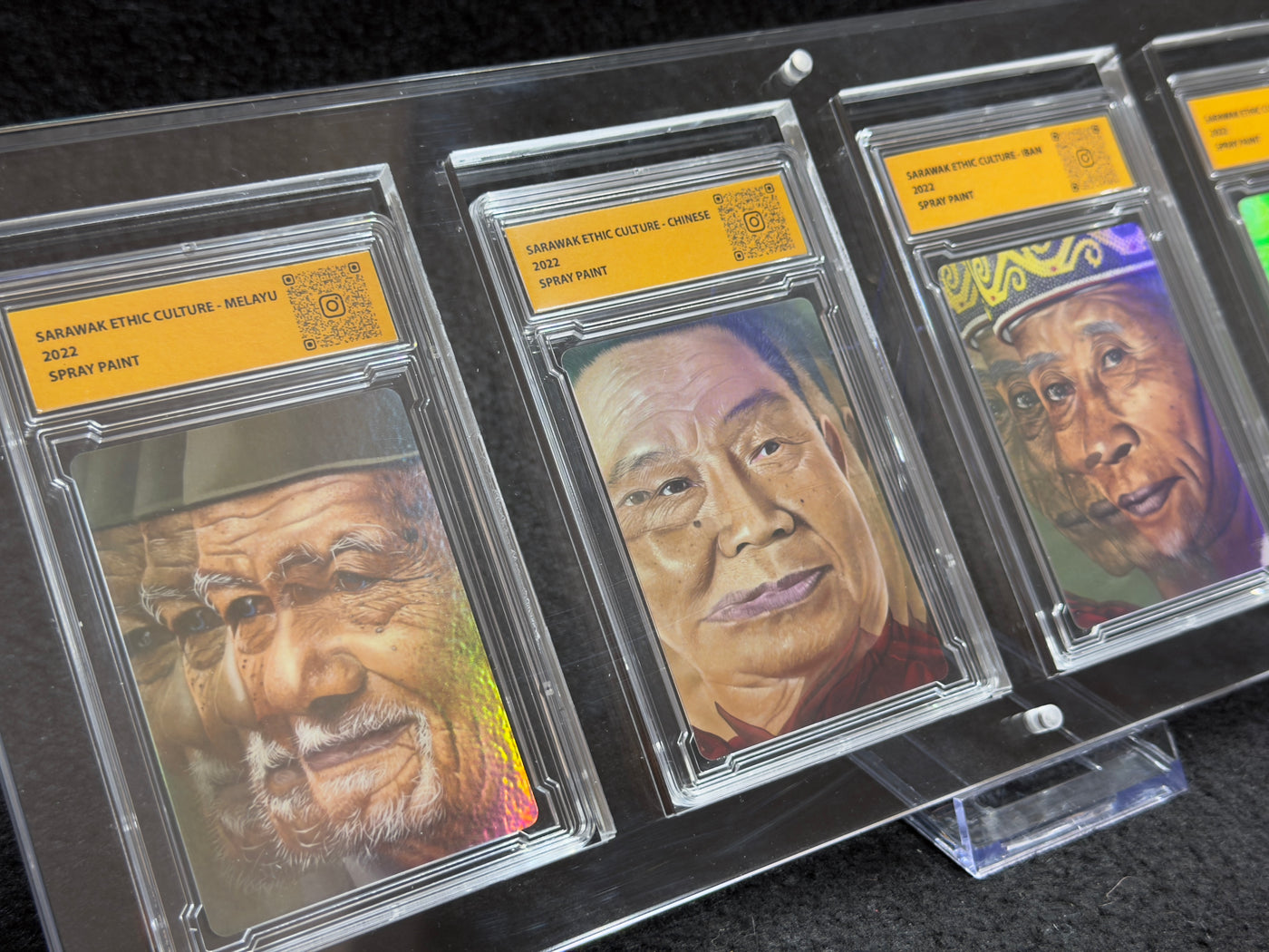 Sarawak Ethic Culture Trading Card Collection