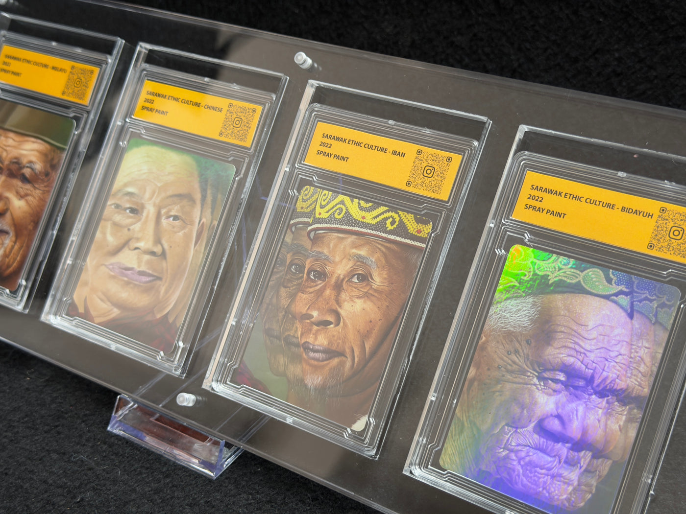 Sarawak Ethic Culture Trading Card Collection