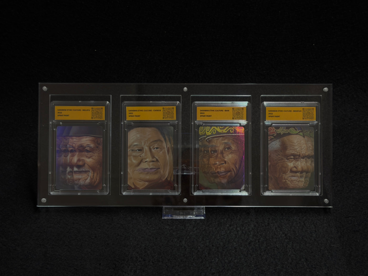 Sarawak Ethic Culture Trading Card Collection